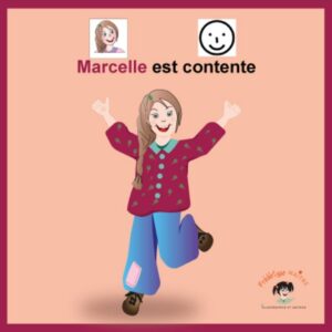 Marcelle est contente