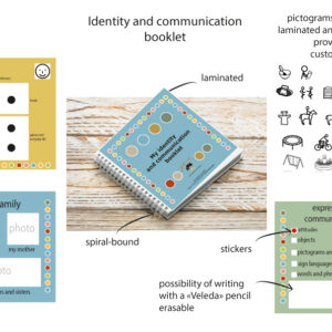 Identity and communication booklet Makaton