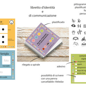libretto d'identità  e di comunicazione Makaton