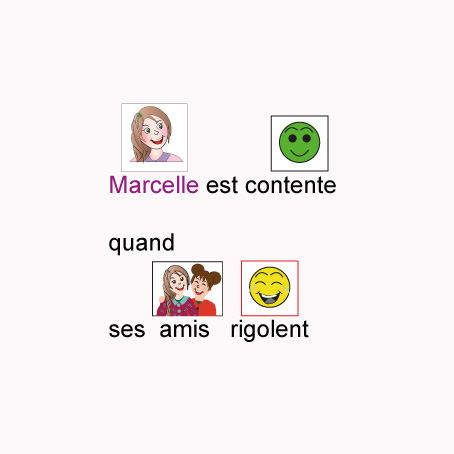 Marcelle est contente (double lecture) – Image 3